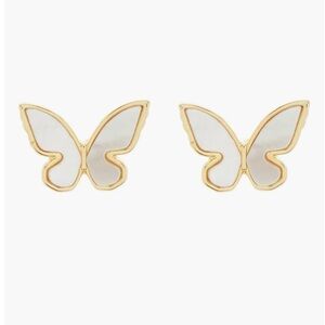 Kate Spade butterfly stud earrings